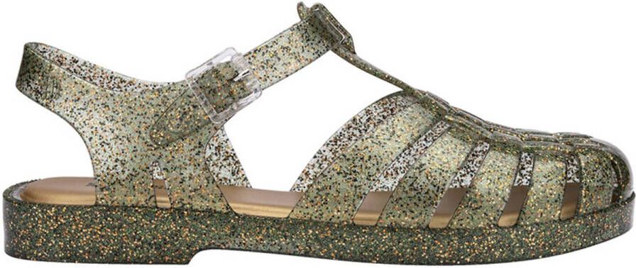 Melissa Possession Shiny Gelei Sandalen Groen Vrouw
