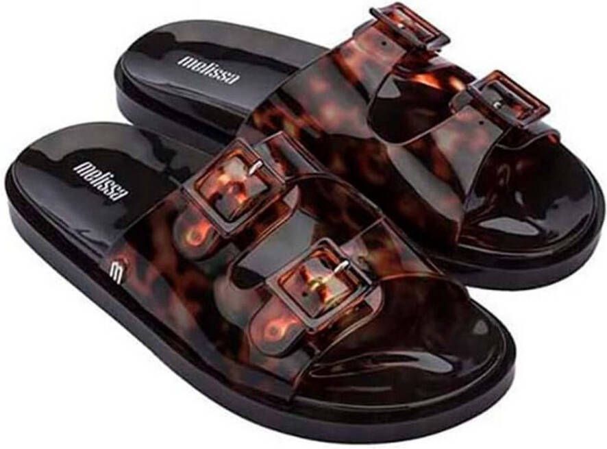 Melissa Wide Slippers Zwart Vrouw