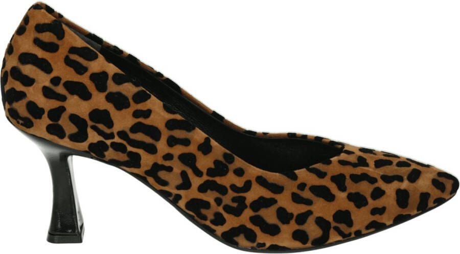 Melluso Bruin Patroon Pumps