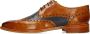 Melvin & Hamilton Schoenen met perforatie Martin 15 plantaardig gelooid in frame-genaaide uitvoering halfschoen veterschoen - Thumbnail 1