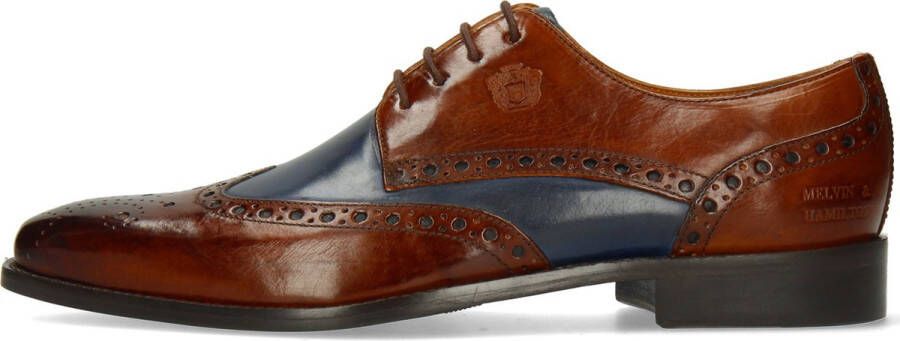 Melvin & Hamilton Schoenen met perforatie MARTIN 15 met doorstikte constructie halfhoge schoen veterschoen