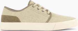 Memphis One Beige canvas sneaker