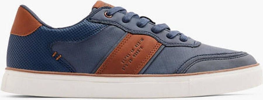 Memphis One Blauwe sneaker memory foam