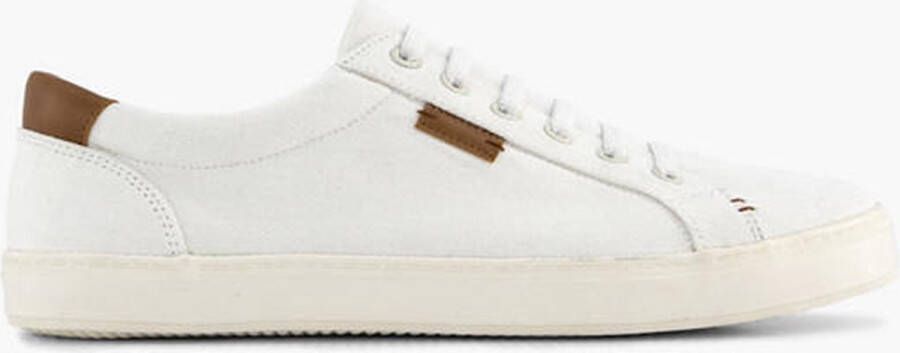 Memphis One Witte canvas sneaker