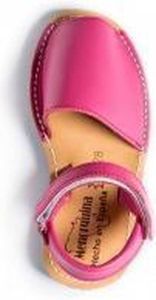 Menorquina -spaanse-sandalen-avarca-kinder-roze-enkelbandje