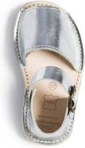 Menorquina -spaanse sandalen-avarca-kinder-zilver-hielbandje