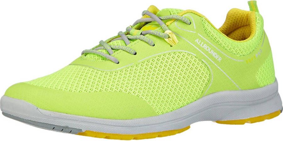 Mephisto Allrounder by DAKONA lichtgroen mesh outdoor sneaker voor dames