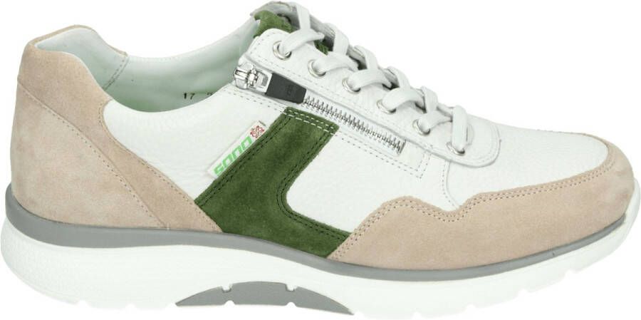 Mephisto AMORY~VELSPORT~~~~~~~~~~~~~~~~ Vrije tijdsschoenenHeren veterschoenHeren sneakersCasual Wit beige