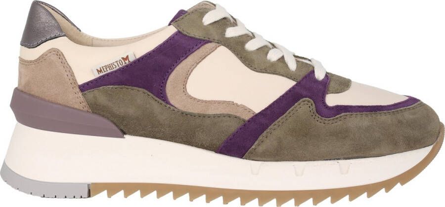 Mephisto Angie dames sneaker groen
