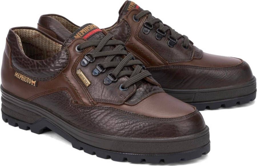 Mephisto BARRACUDA heren veterschoen GORE TEX donkerbruin