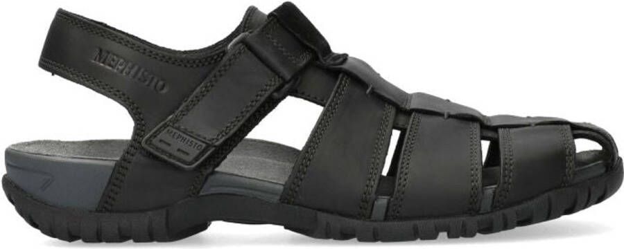 Mephisto Basile heren sandaal zwart