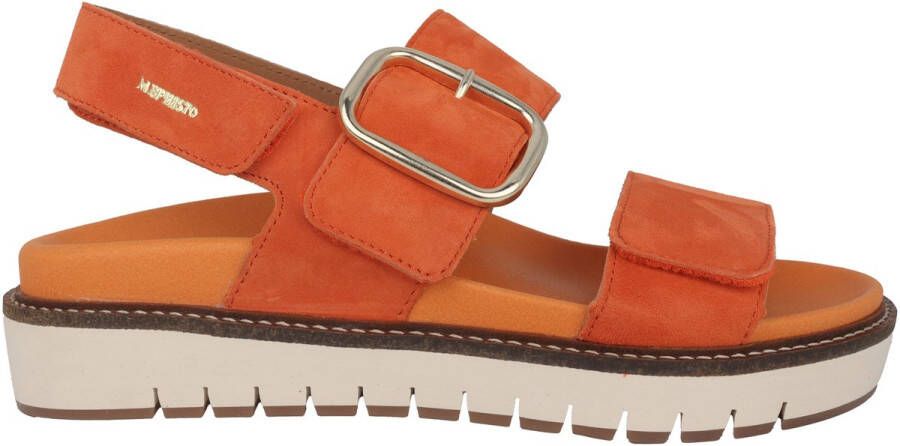 Mephisto Belona dames sandaal oranje