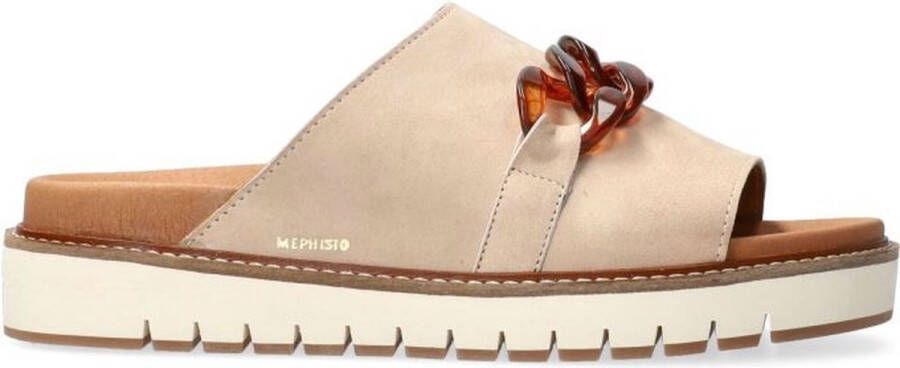 Mephisto Beverley dames slipper beige