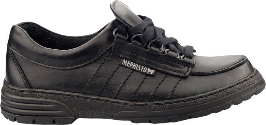 Mephisto Beverly dames veterschoen zwart