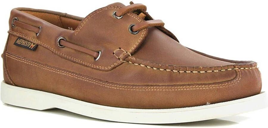 Mephisto Boating heren bootschoen bruin
