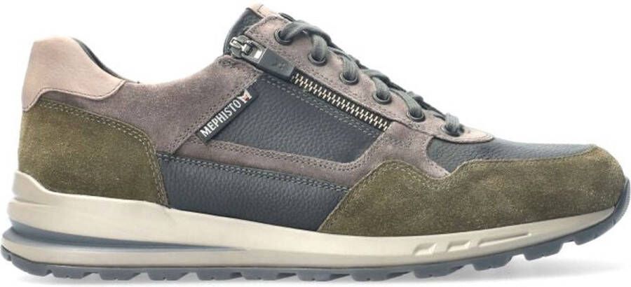 Mephisto Bradley heren sneaker groen