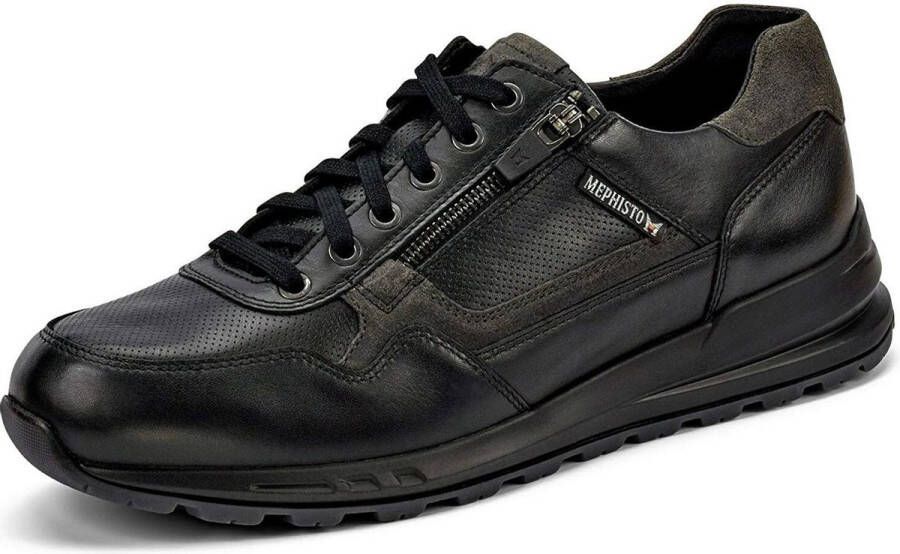 Mephisto BRADLEY heren sneaker zwart