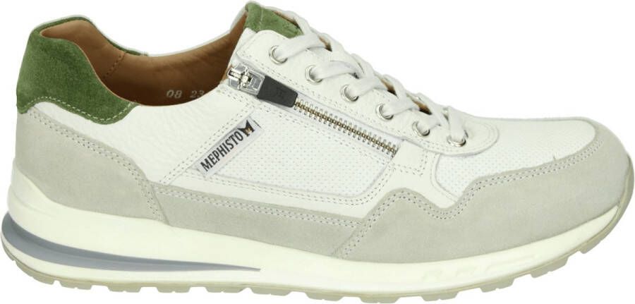 Mephisto BRADLEY~~~~~~~~~~~~~~~~~~~~~~~ Vrije tijdsschoenenHeren veterschoenHeren sneakersCasual Wit beige