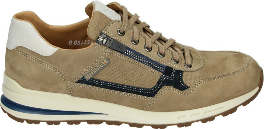 Mephisto BRADLEY NOMAD Volwassenen Heren sneakersVrije tijdsschoenen Kleur: Taupe