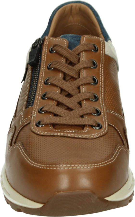 Mephisto BRADLEY RANDY Volwassenen Heren sneakersHeren veterschoenVrije tijdsschoenen Cognac