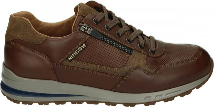 Mephisto BRADLEY~RANDY~~~~~~~~~~~~~~~~~ Vrije tijdsschoenenHeren veterschoenHeren sneakersCasual Cognac