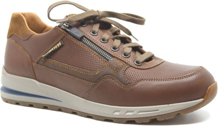 Mephisto BRADLEY RANDY Volwassenen Heren sneakersVrije tijdsschoenen Kleur: Cognac