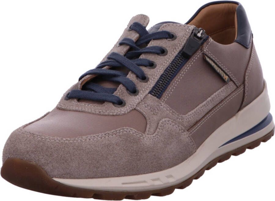 Mephisto Heren Veterschoenen Bradley Warm Grey Grijs ½