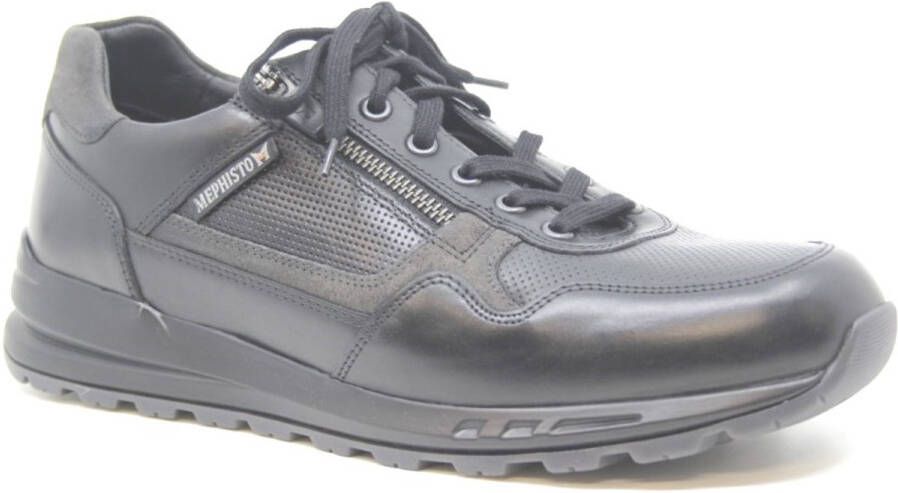 Mephisto BRADLEY~RANDY~~~~~~~~~~~~~~~~~ Vrije tijdsschoenenHeren veterschoenHeren sneakersCasual Zwart