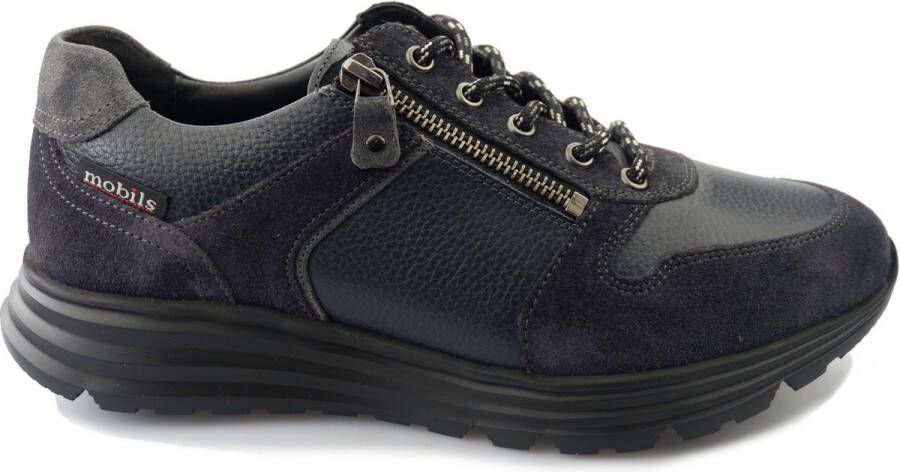 Mephisto Brayan heren sneaker blauw