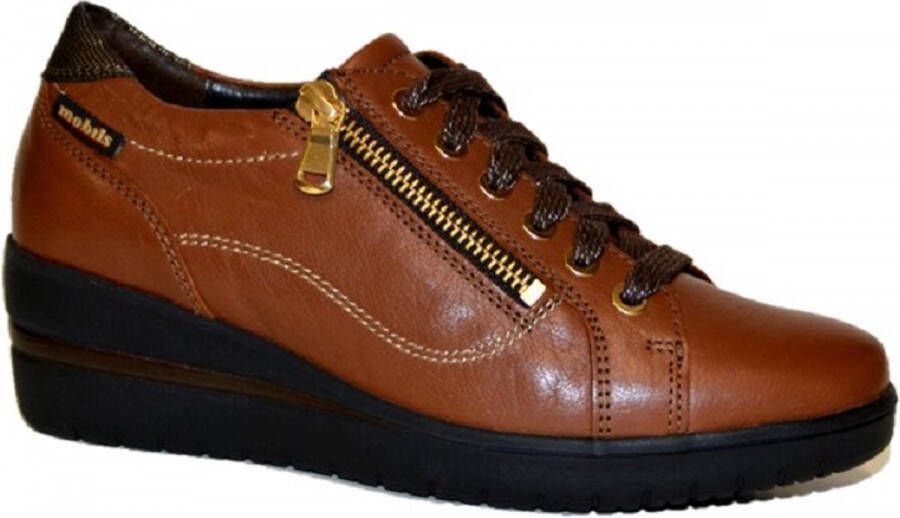 Mephisto Mobils Ergonomic Patsy Sneakers Bruin Dames
