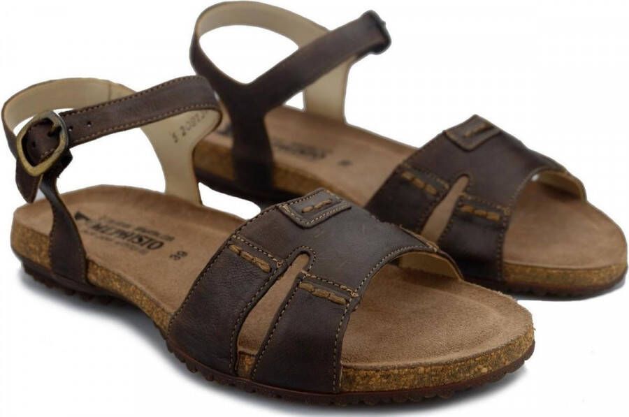 Mephisto BYLBA dames sandaal donkerbruin