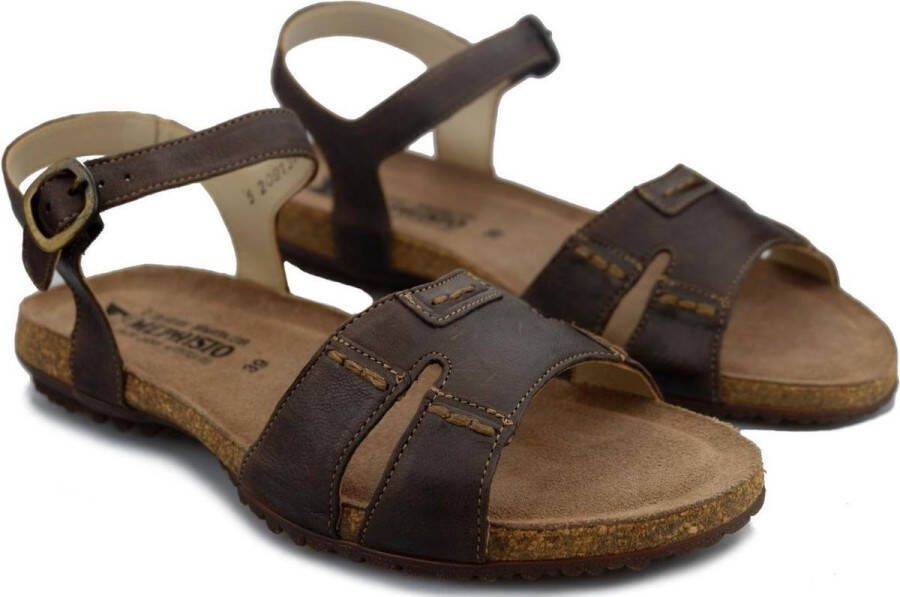 Mephisto BYLBA dames sandaal donkerbruin