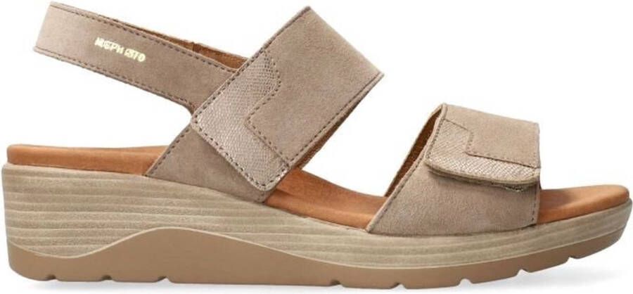 Mephisto CALIE~~~~~~~~~~~~~~~~~~~~~~~~~ Sandalen met hakDames Sandalen Taupe