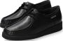 Mephisto Zwarte Leren Veterschoen voor Dames Black Dames - Thumbnail 1
