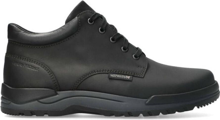 Mephisto Ergonomische Veterschoen Zwart