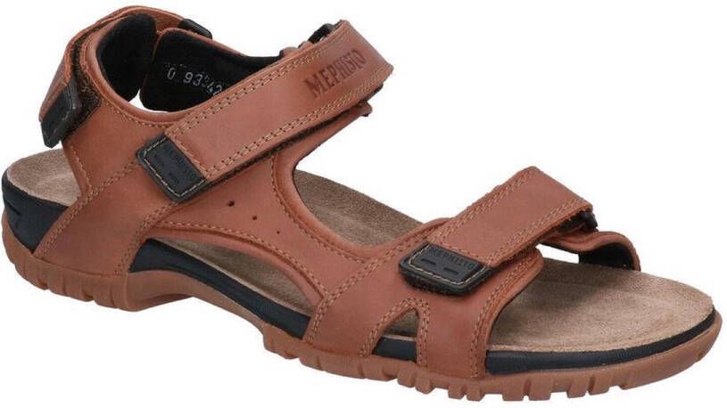 Mephisto Cognac Sandalen Brice Grizzly