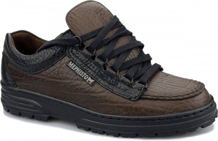 Mephisto Cruiser heren veterschoen grijs
