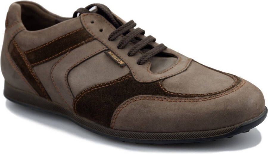 Mephisto CYRIAC suede lederen sneaker voor heren grijs