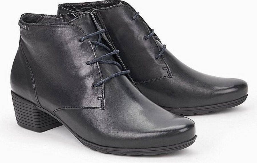 Mephisto Zwarte Enkellaars voor Dames Isabella Black Dames