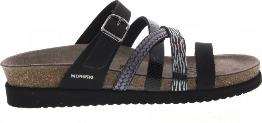 Mephisto Comfortabele Huleda damessandaal Black Dames