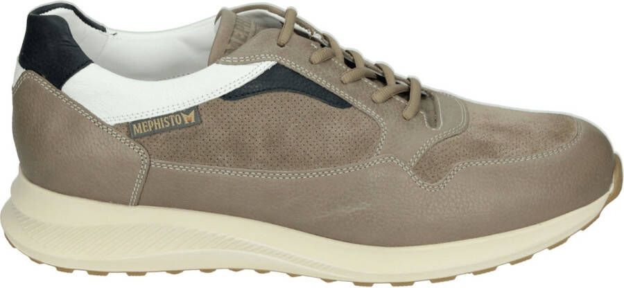 Mephisto DAVIS~NE.~~~~~~~~~~~~~~~~~~~~~ Vrije tijdsschoenenHeren veterschoenHeren sneakersCasual Taupe
