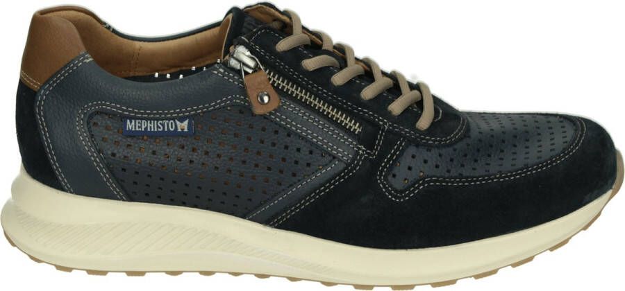 Mephisto DINO~PERF~VELSPORT~~~~~~~~~~~~ Vrije tijdsschoenenHeren veterschoenHeren sneakersCasual Blauw