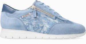 Mephisto Donia dames veterschoen blauw