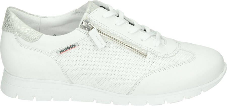 Mephisto DONIA~SILK~~~~~~~~~~~~~~~~~~~~ Lage sneakersDames sneakers Wit beige