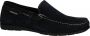 Mephisto Donkerblauwe Mocassins Algoras Velours Heren - Thumbnail 1