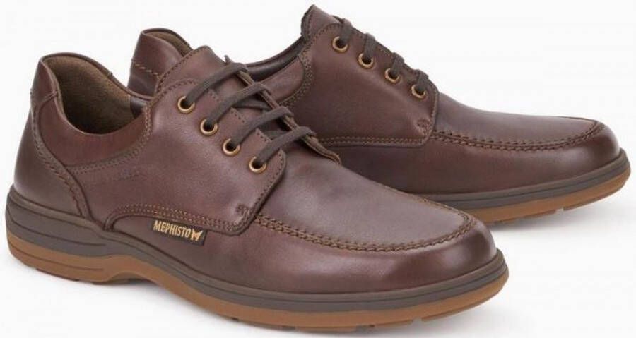 Mephisto DOUK RIKO Volwassenen Heren sneakersVrije tijdsschoenen Kleur: Bruin