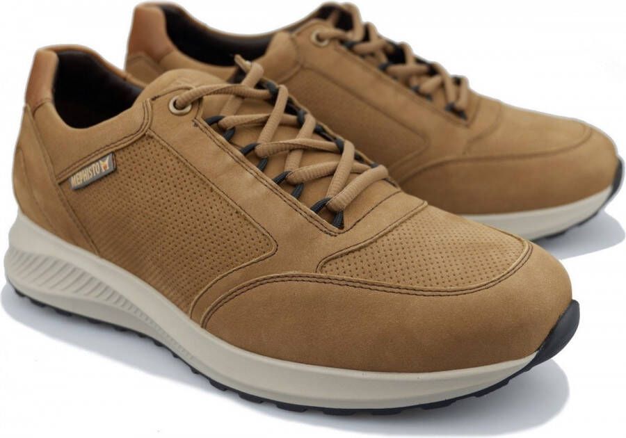 Mephisto DOYLE Comfortabele heren sneaker Bruin