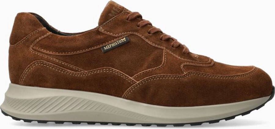 Mephisto Driss vel sport bruin suede Kleur Bruin)