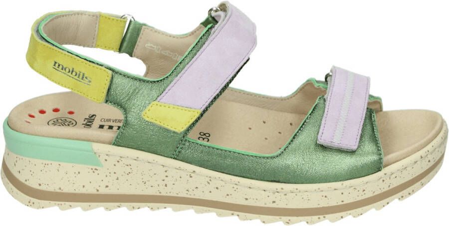 Mephisto ELORA~CHARM~~~~~~~~~~~~~~~~~~~ Sandalen met hakDames Sandalen Groen