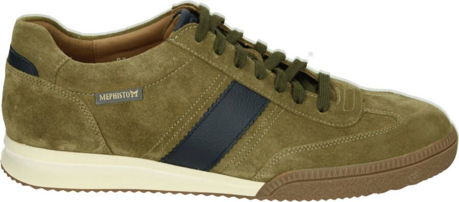 Mephisto ELYO~VELSPORT~~~~~~~~~~~~~~~~~ Vrije tijdsschoenenHeren veterschoenHeren sneakersCasual Groen